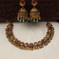Kavitha necklace set-JS 0153