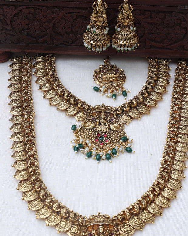 Emerald Devi coin Bridalset