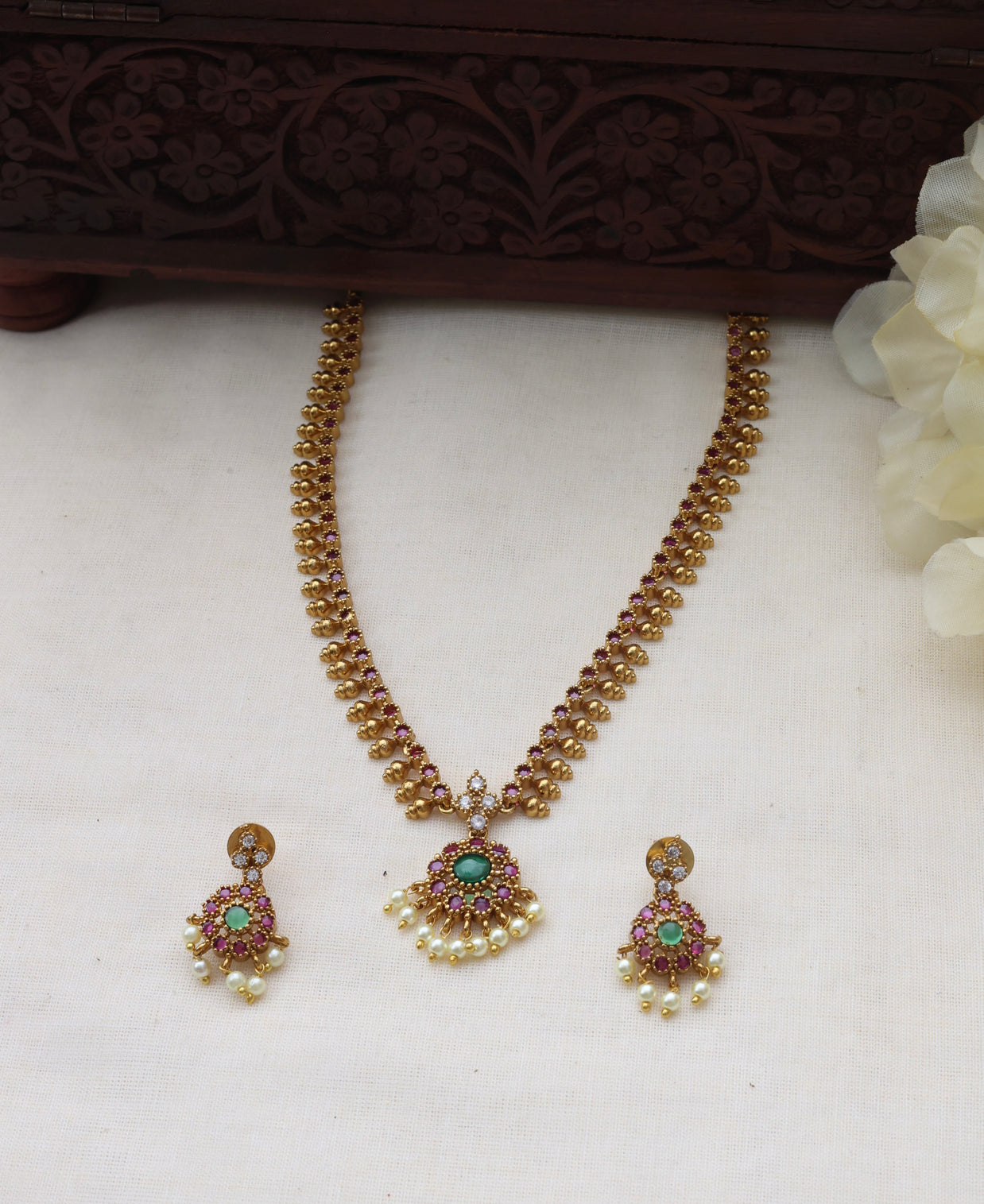 Attigai necklace set (JS 0241)