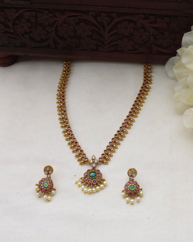 Attigai necklace set (JS 0241)