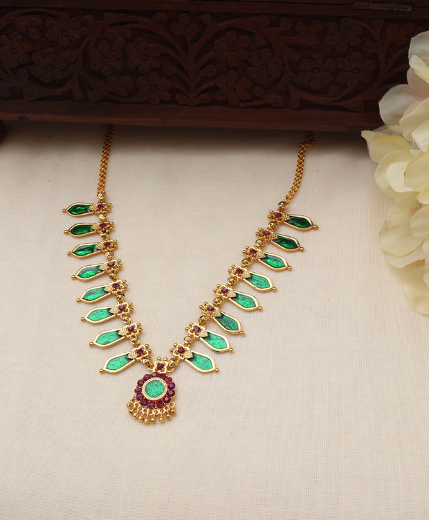 Budget palakka necklace