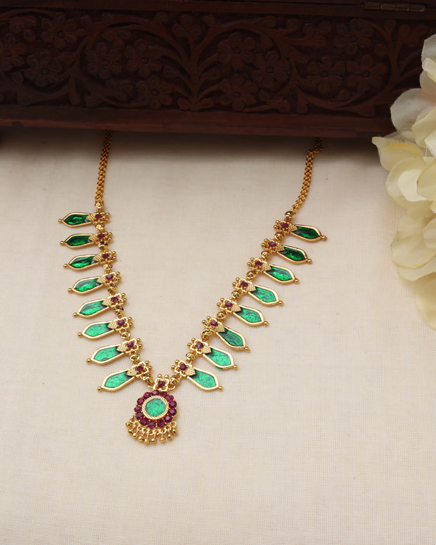Budget palakka necklace