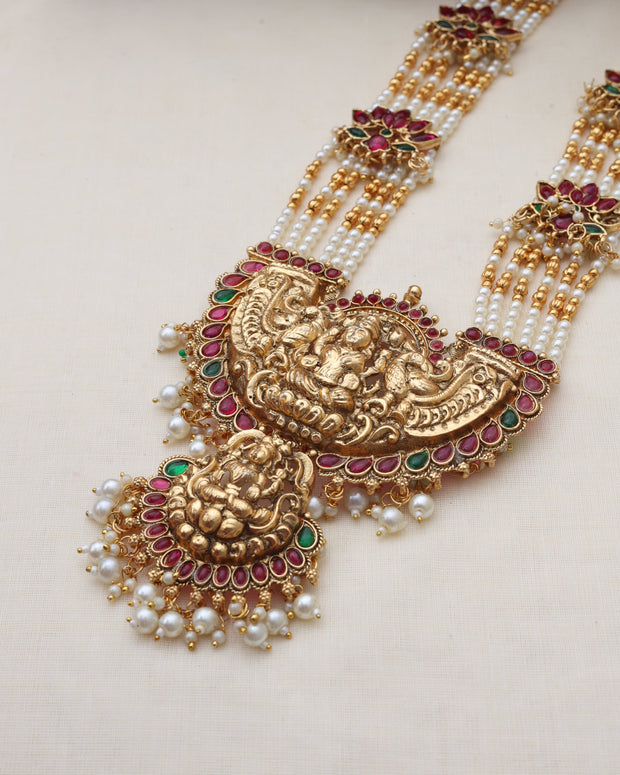 Lakshmi Devi lotus Haaram