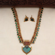 Pavizham necklace set - (JS 0246)