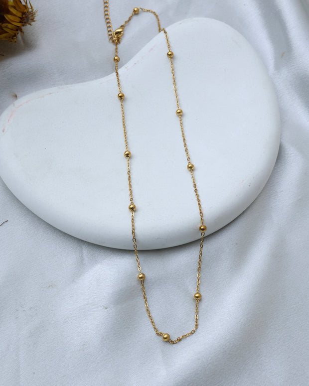 Golden beads chain