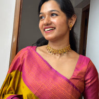 Bhavya coin choker set