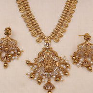 Aiswarya kaasu necklace set-JS 0109