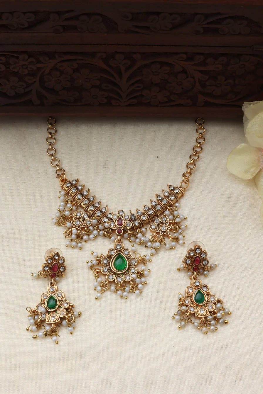 Guttapusalu choker set-0156