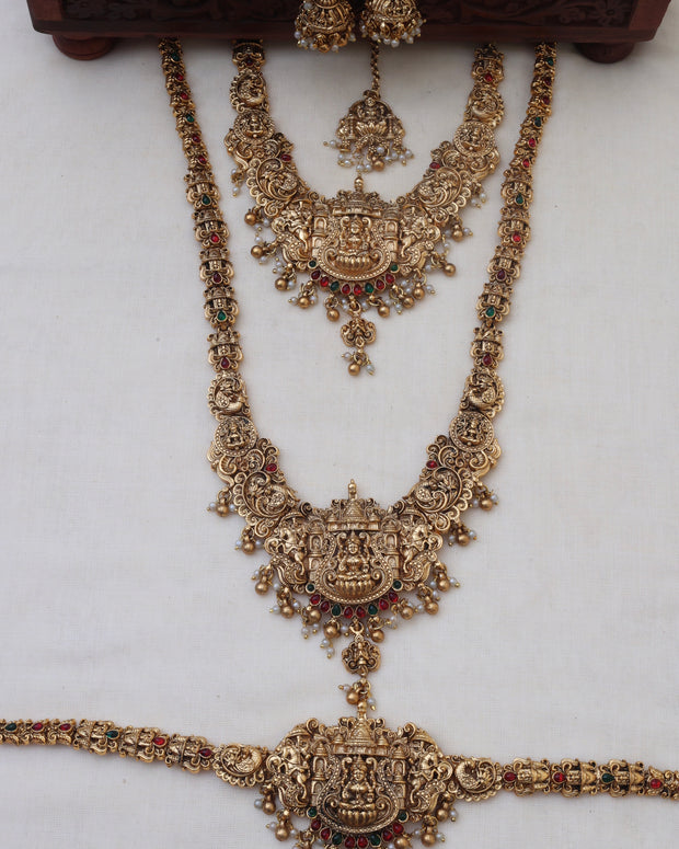Antique Maheswari Bridalset