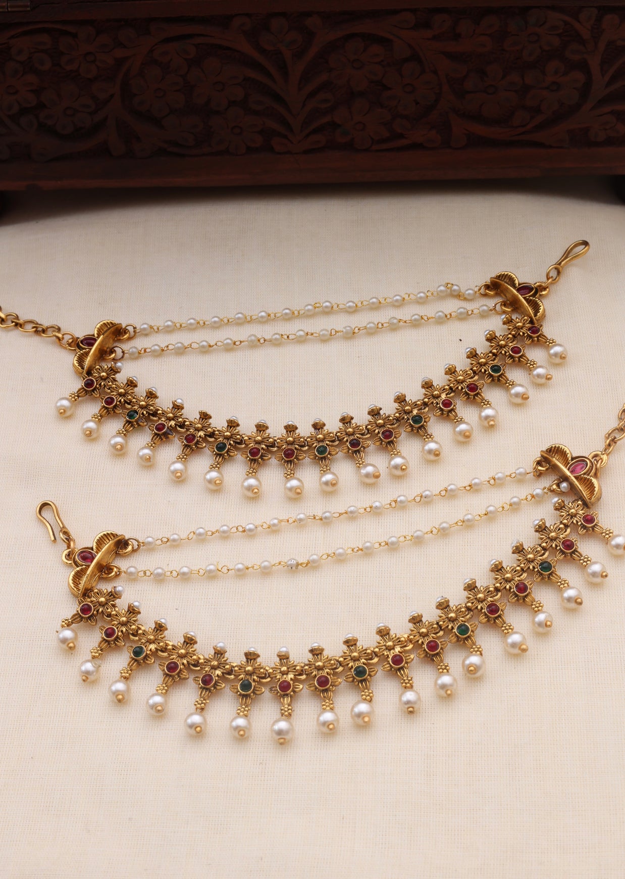 Sita Earchain pearl-012