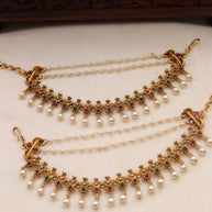 Sita Earchain pearl-012