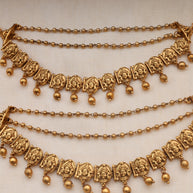 Swarna Earchain Golden-010