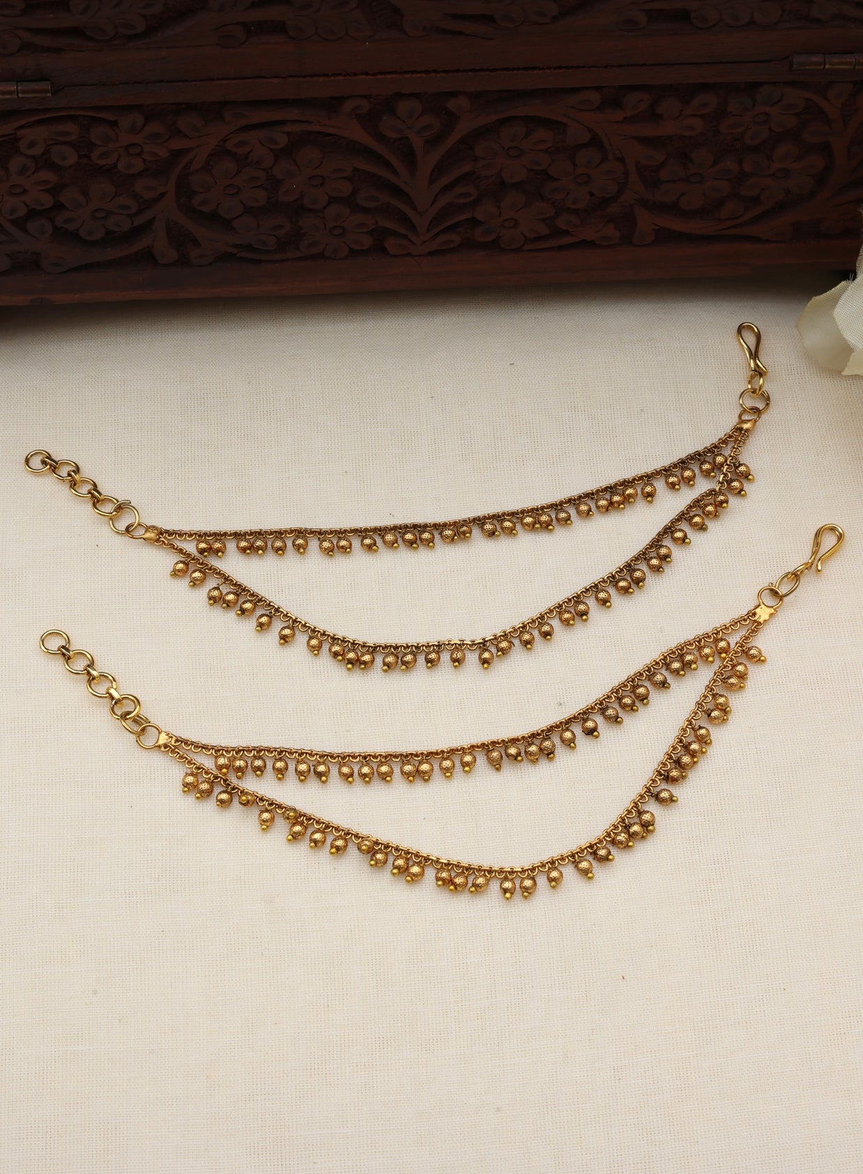2 layer golden Earchain-(EC 006)