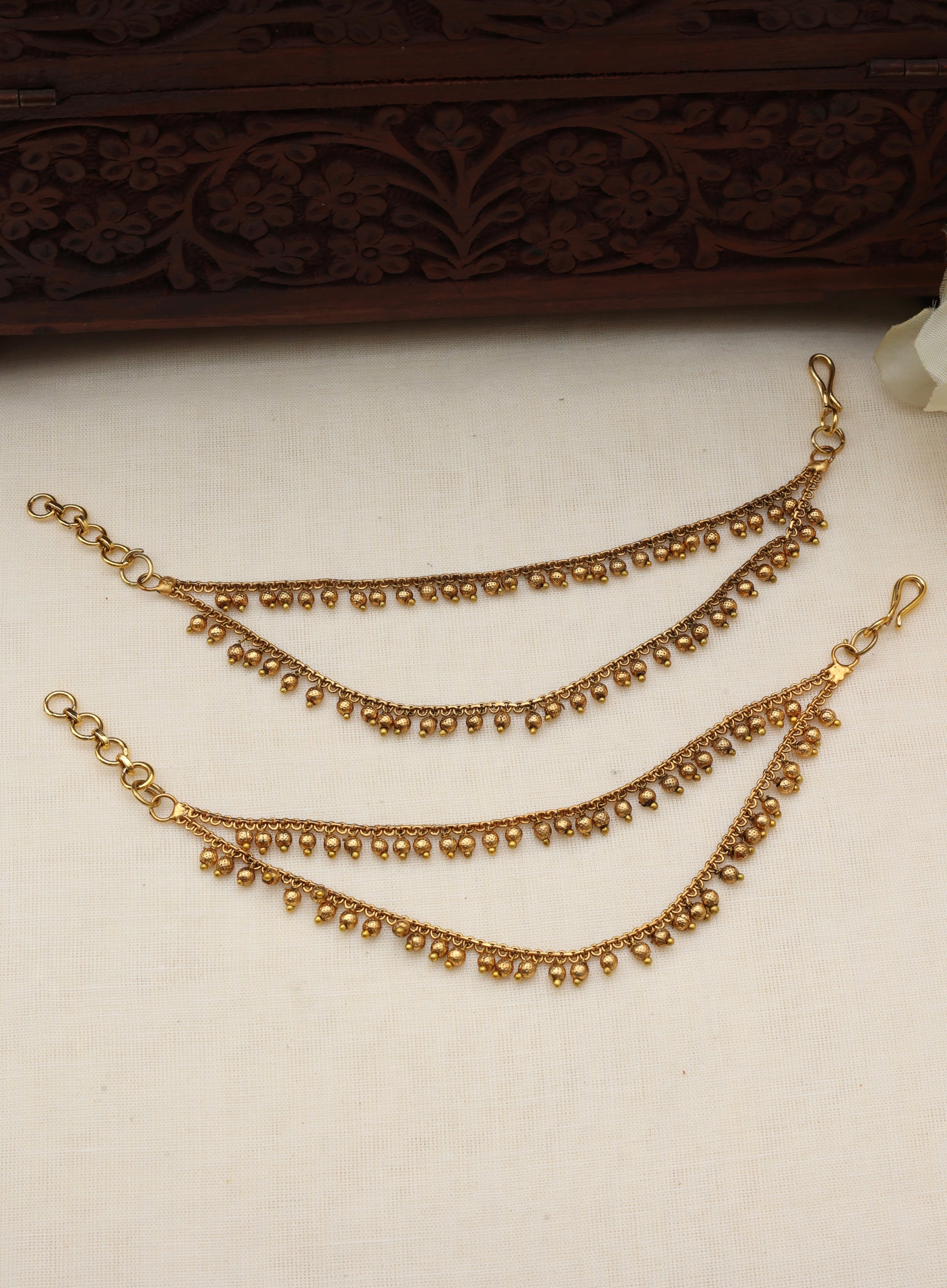 2 layer golden Earchain-(EC 006)