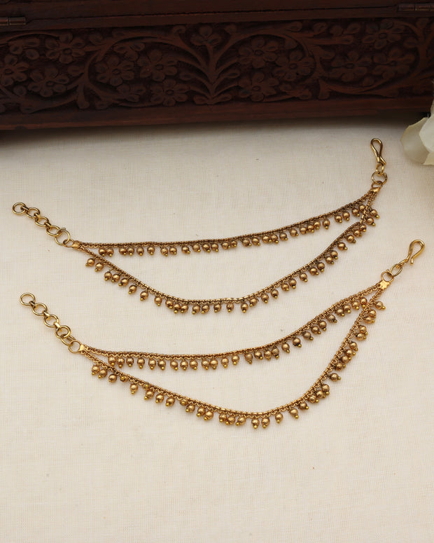 2 layer golden Earchain-(EC 006)
