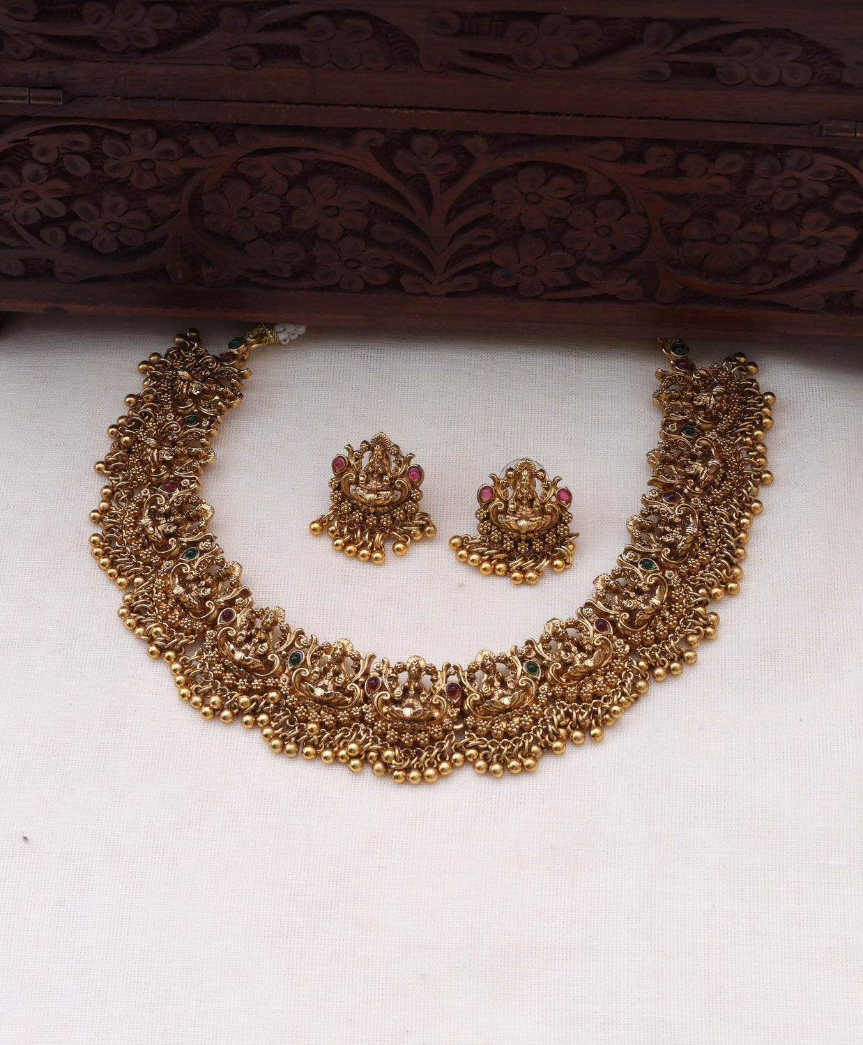 Ahaana necklace set - (JS 0224)