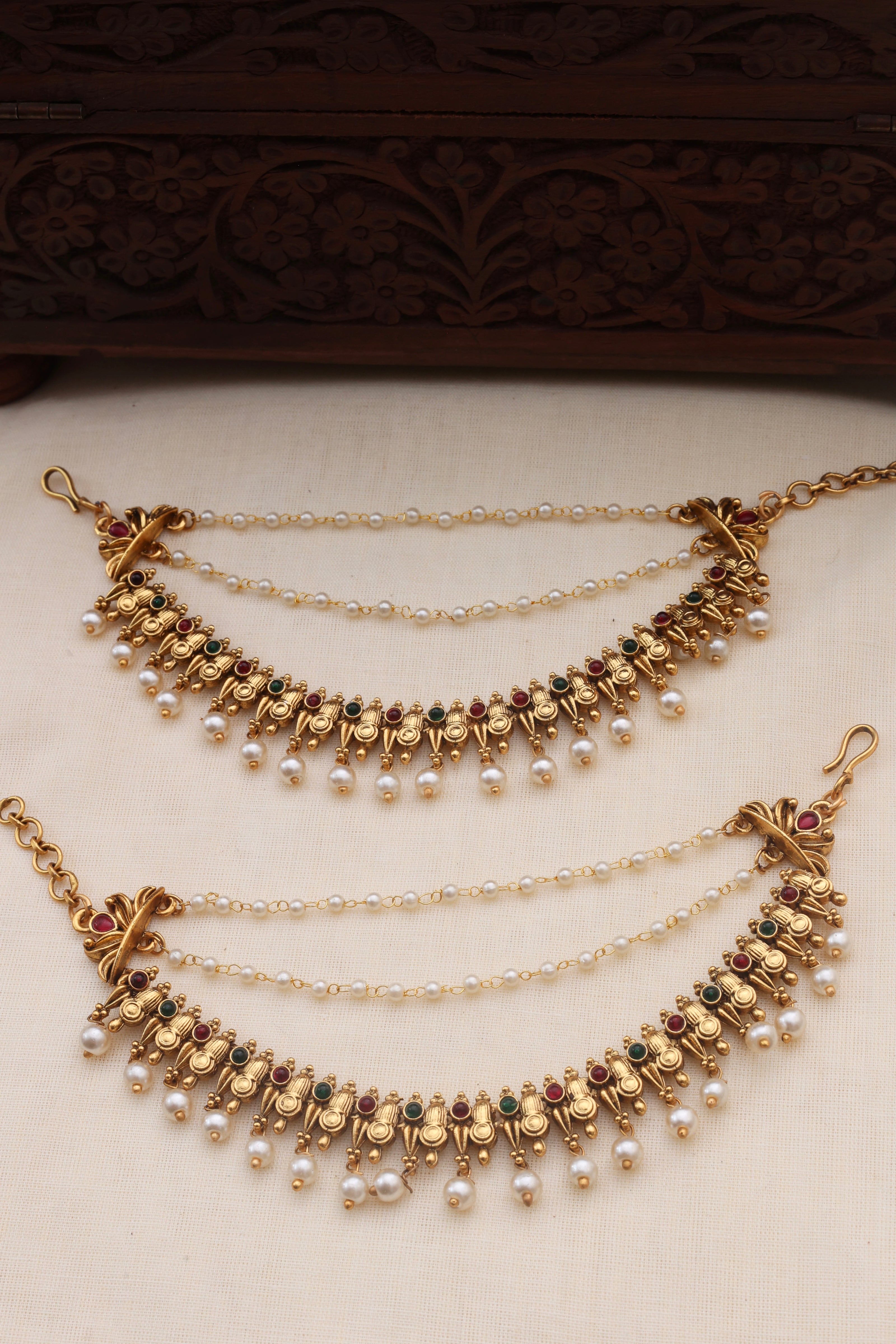 Kashvi Earchain pearl-013
