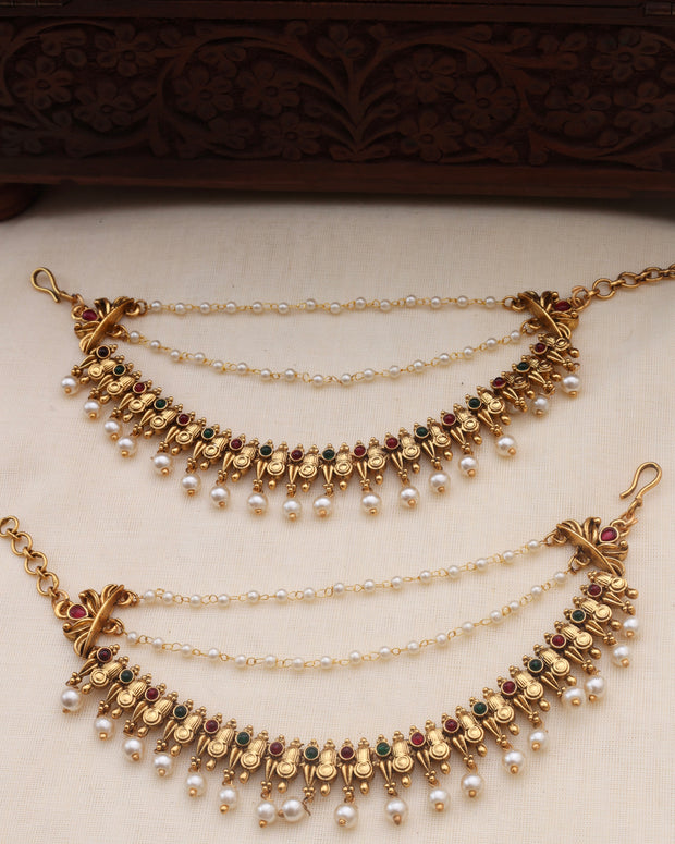 Kashvi Earchain pearl-013