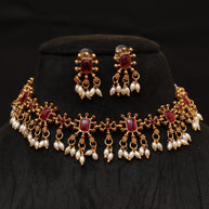 Ruby Radiance Necklace set