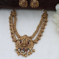 2 layer Devi necklace set - (0096)