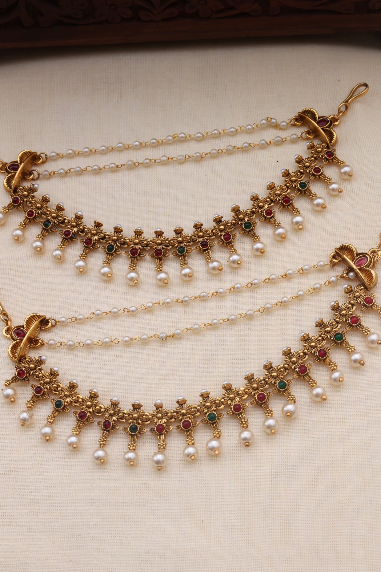 Sita Earchain pearl-012