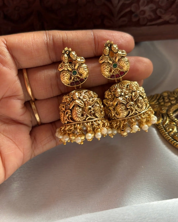Malsya Antique Jhumkas