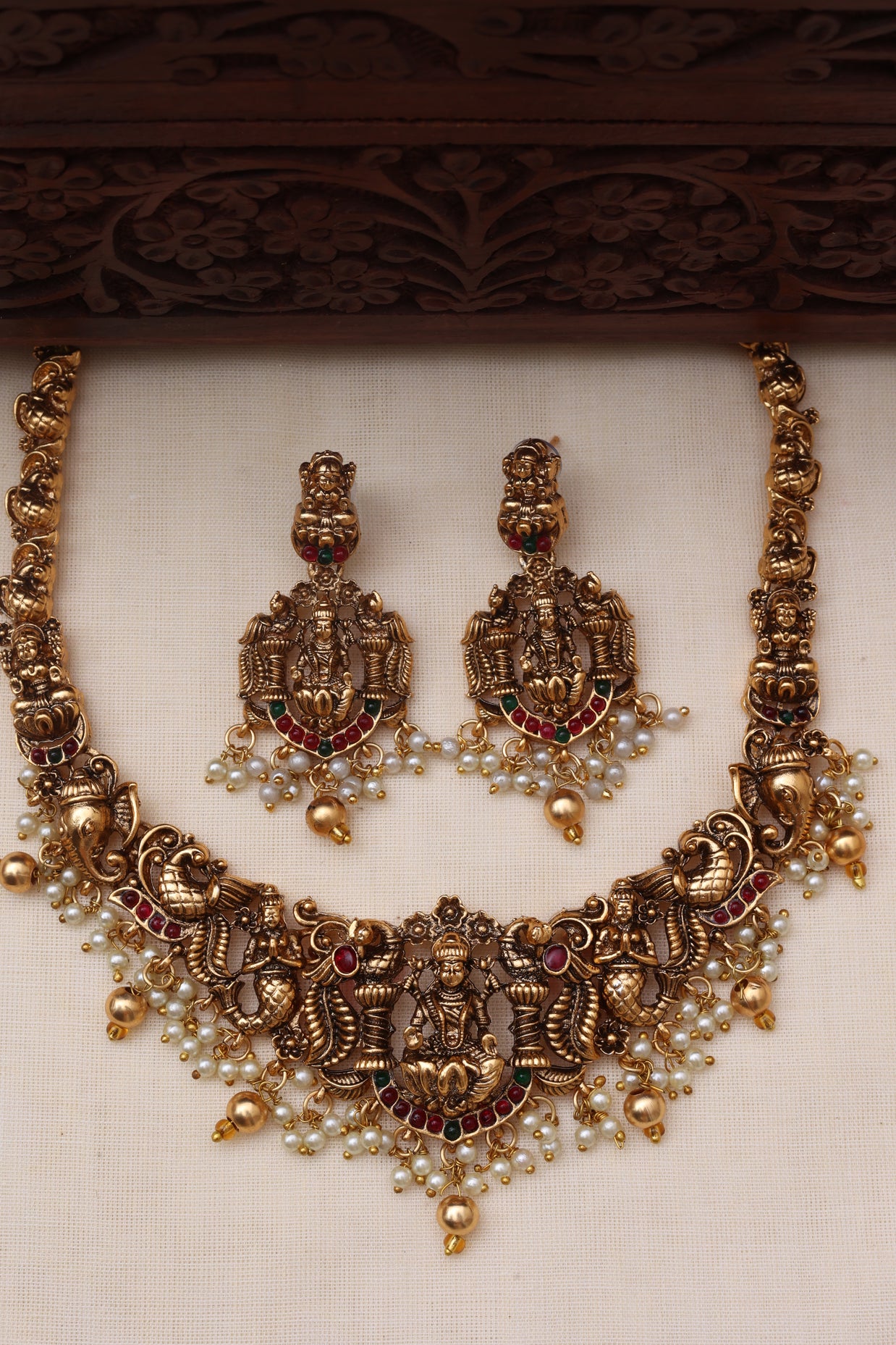 Nagas mohini necklace set-0287