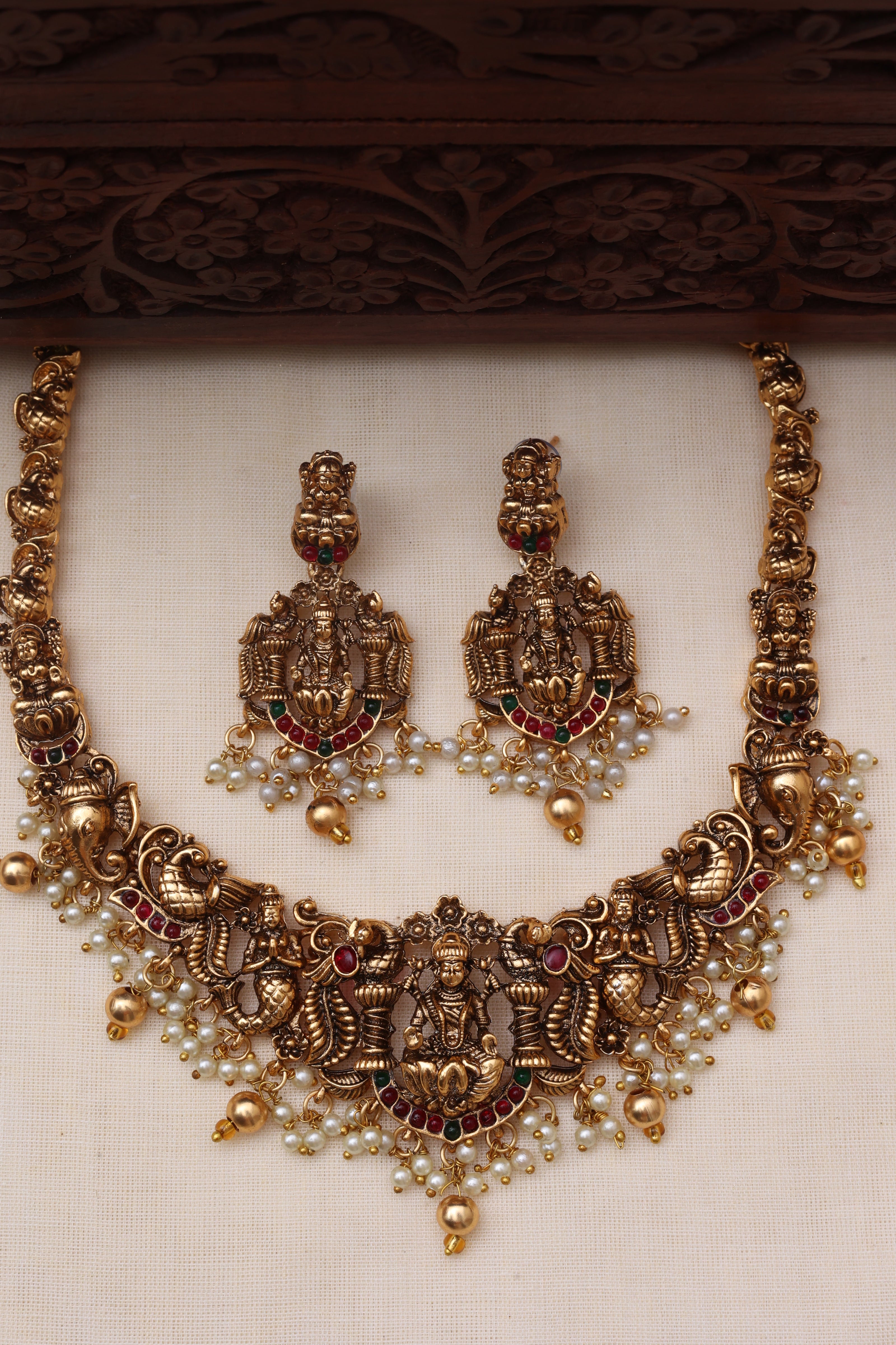 Nagas mohini necklace set-0287