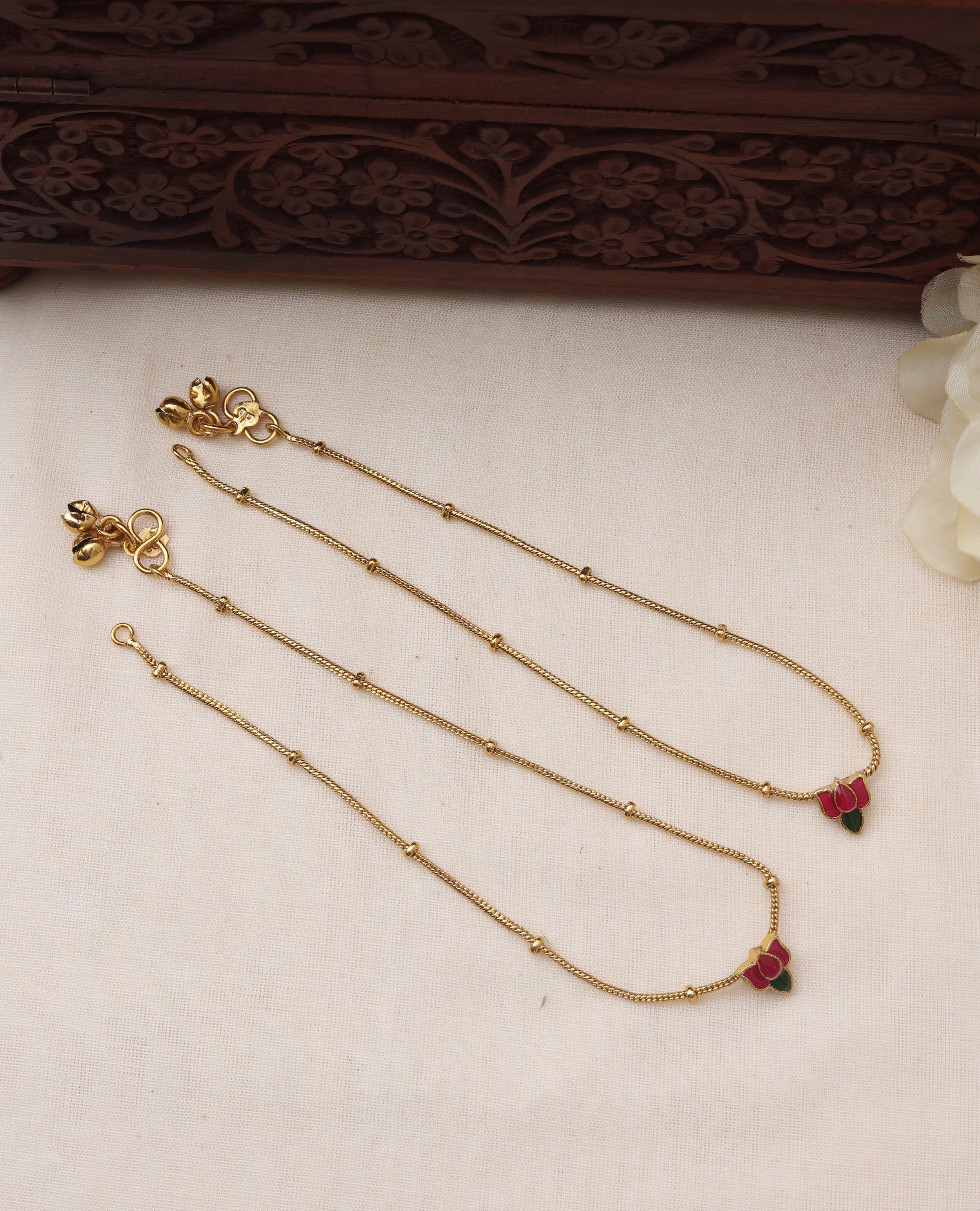 Flower Anklet