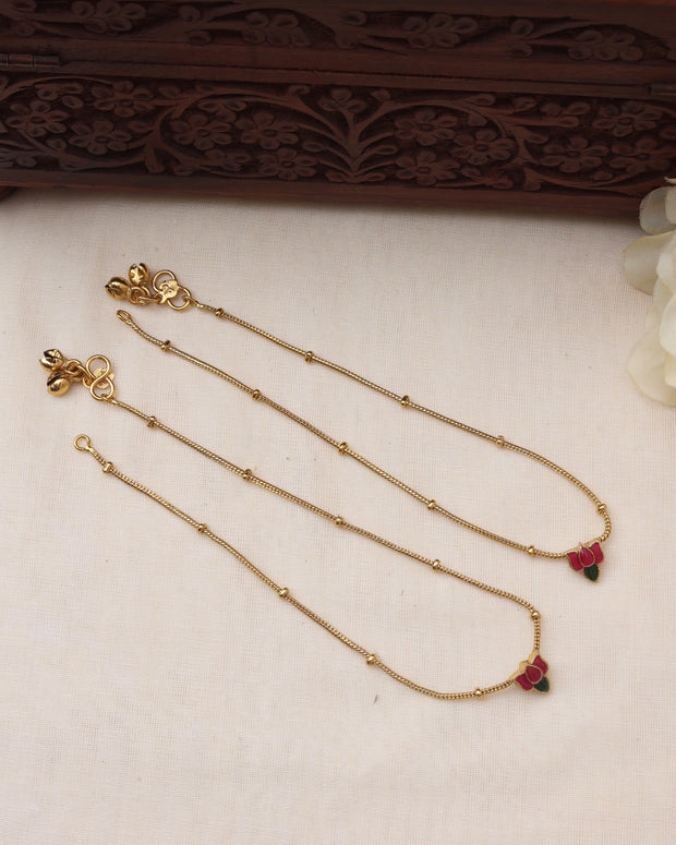 Flower Anklet
