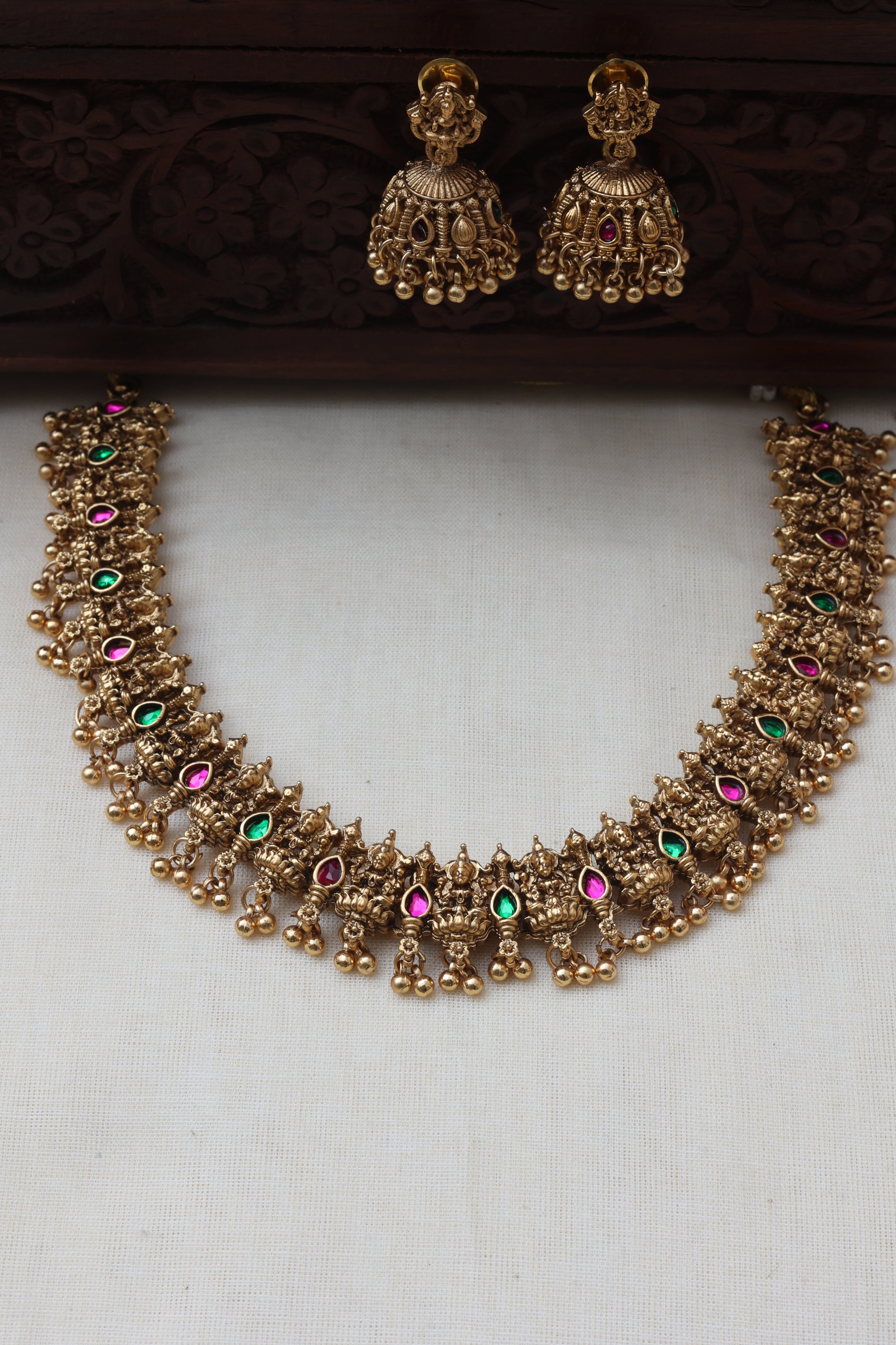 Manjari necklace set-JS 0186
