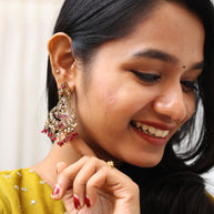 Nakshi Kundan Earrings