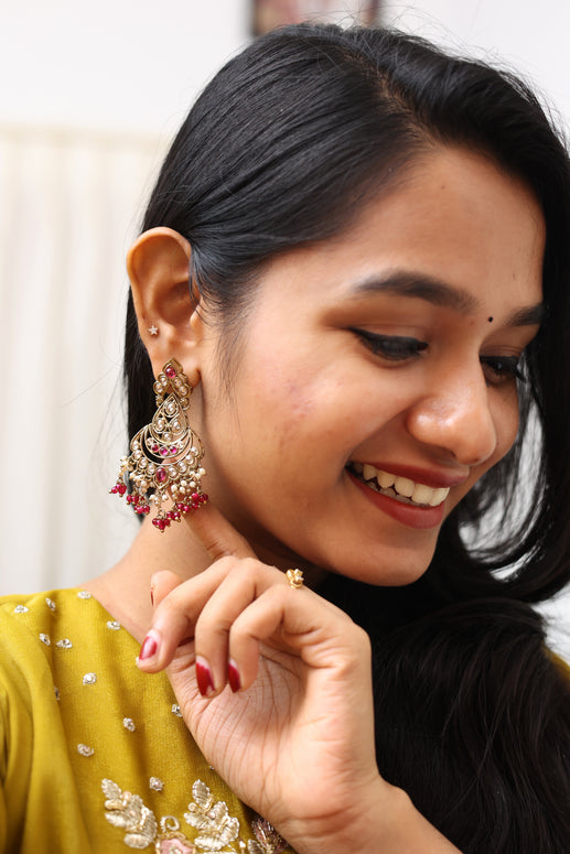 Nakshi Kundan Earrings