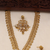 Aiswarya kaasu necklace set-JS 0109