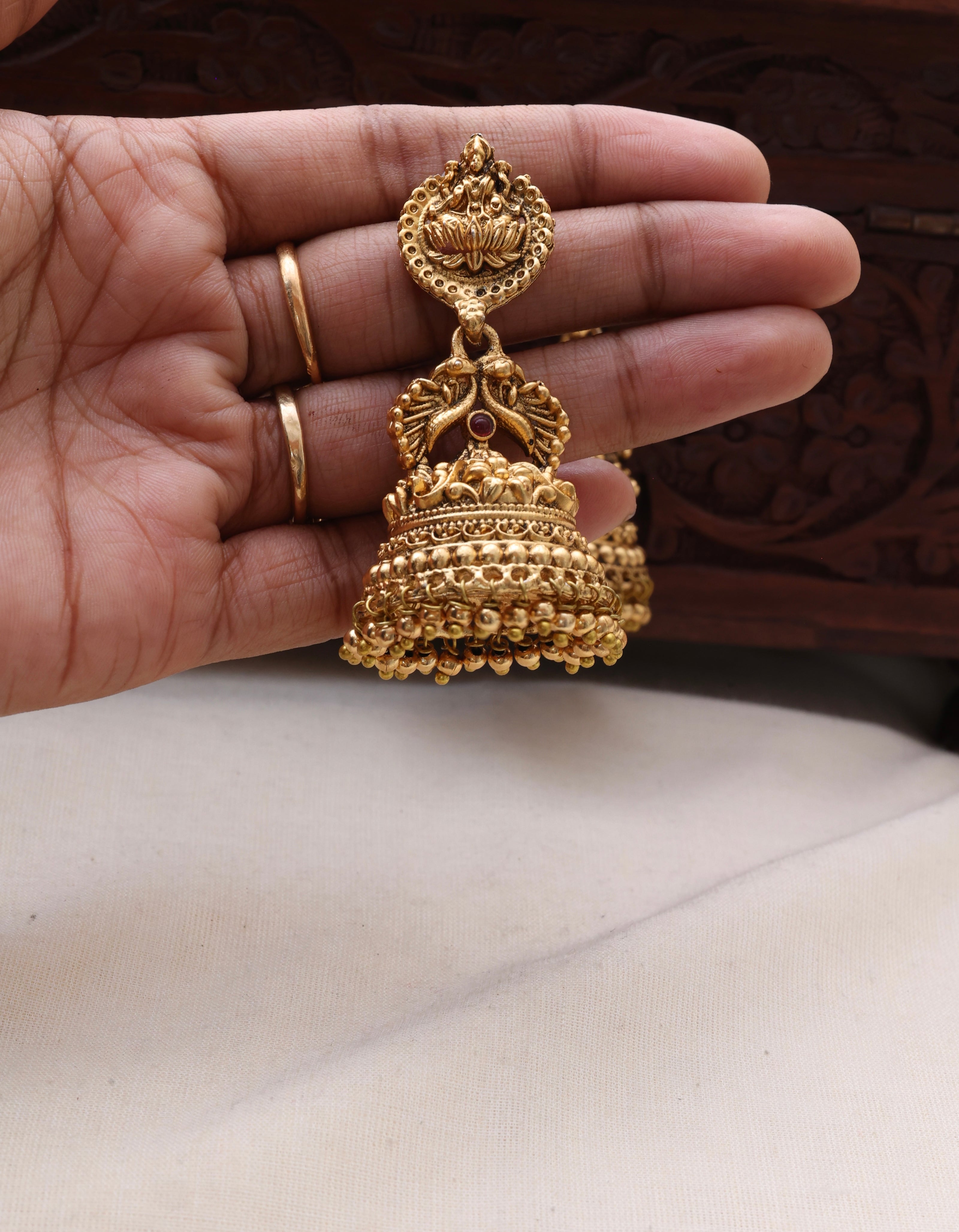 Suvarna Devi Jhumkas