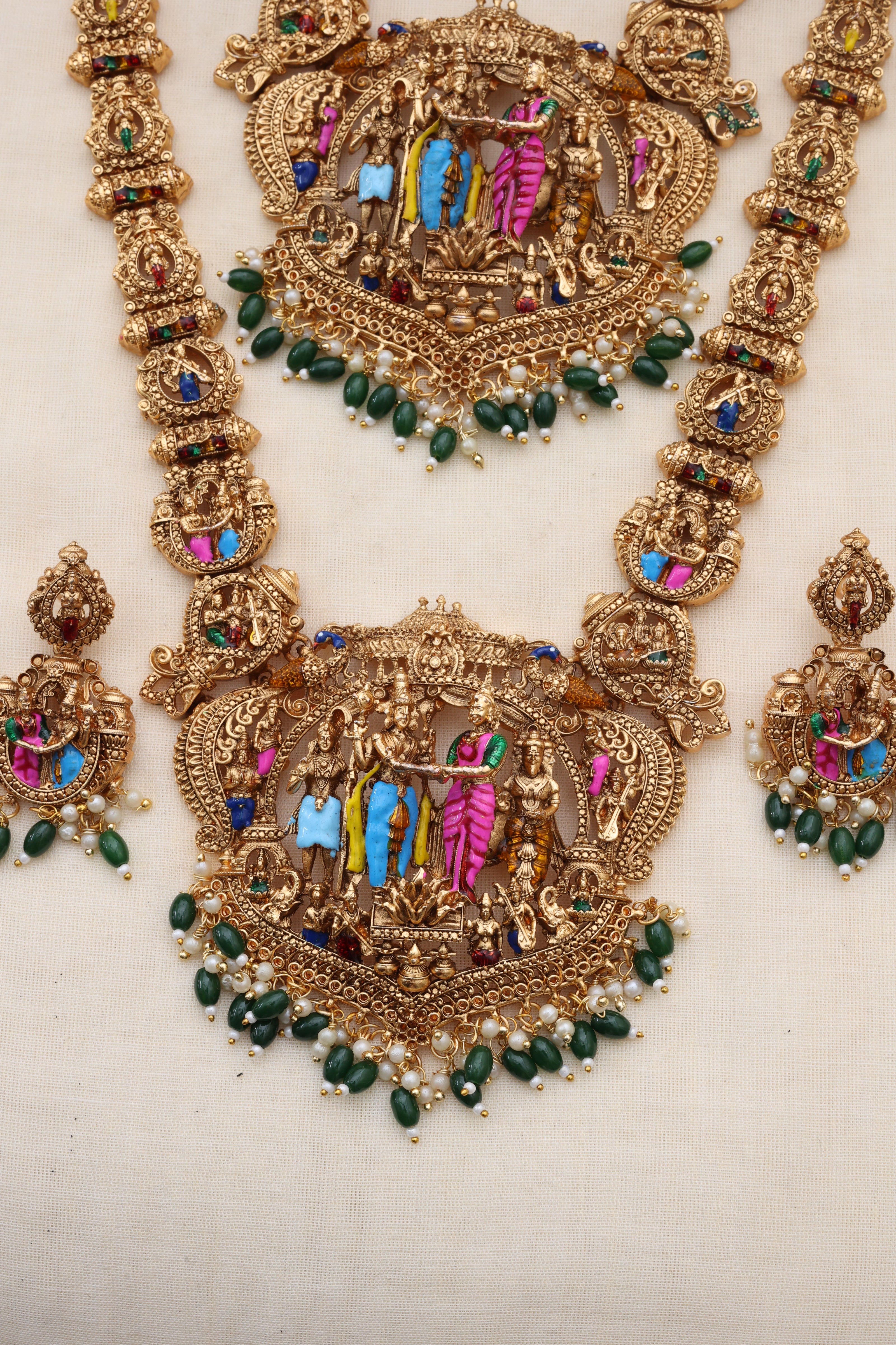 Perumaal mangallya bridalset-(BS-024)