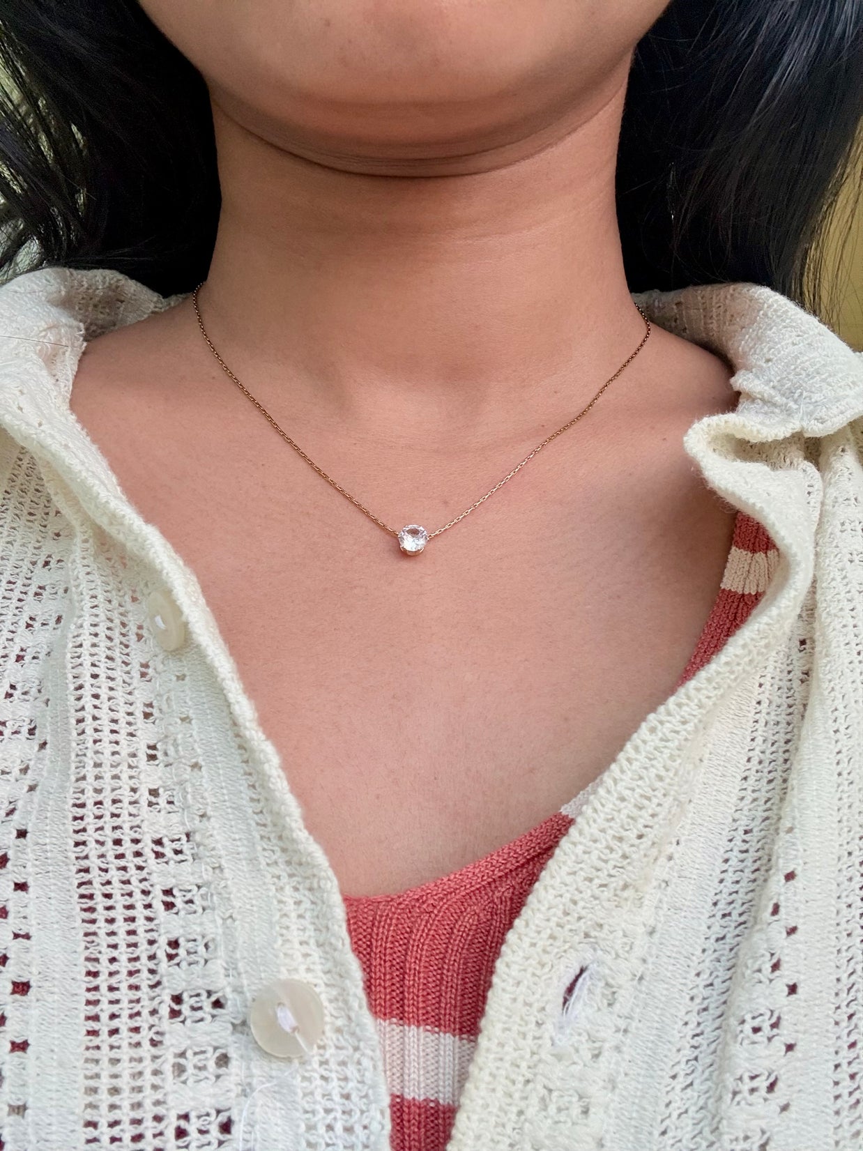 Diamond pendant chain - (DW 003)