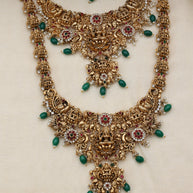Nagas lakshmi emerald bridalset-(BR-020)