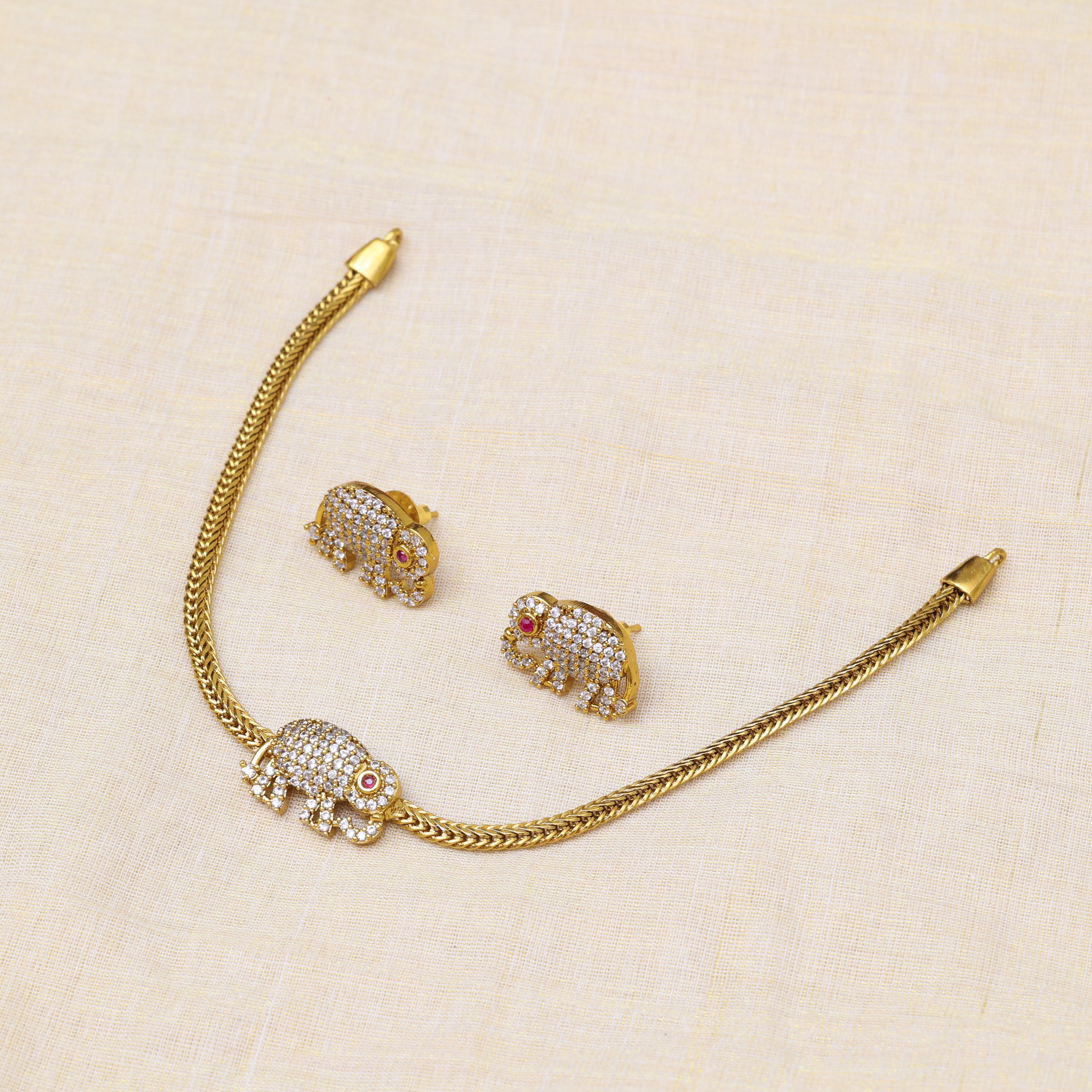 Elephant choker set