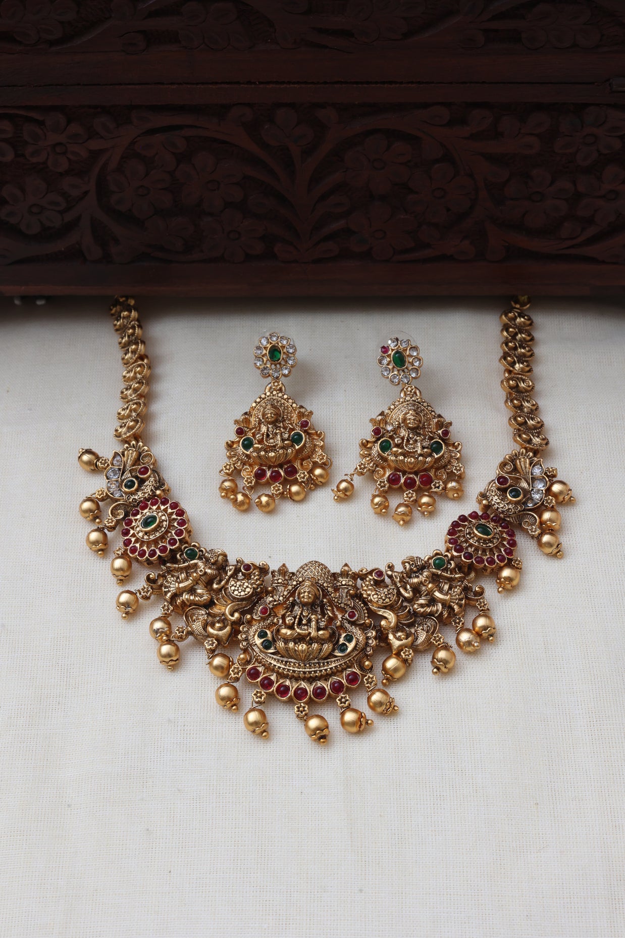 Bhairavi necklace set-JS 0190