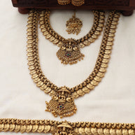 Lakshmi coin bridalset