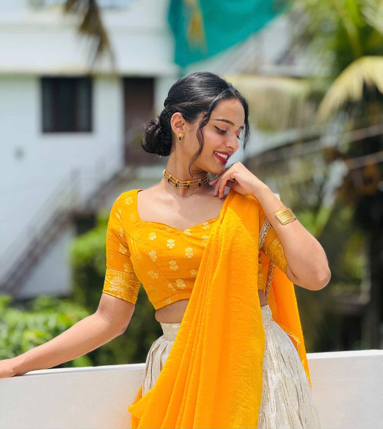 3 layer palakka choker