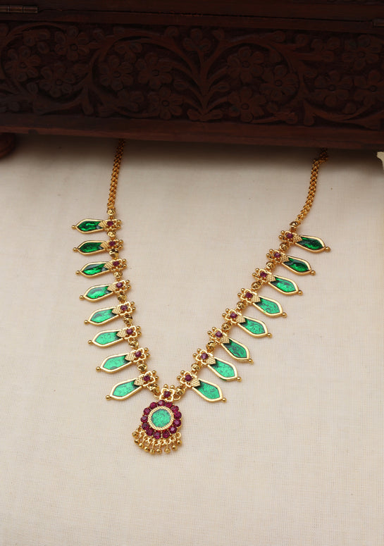 Budget palakka necklace