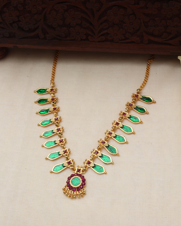 Budget palakka necklace