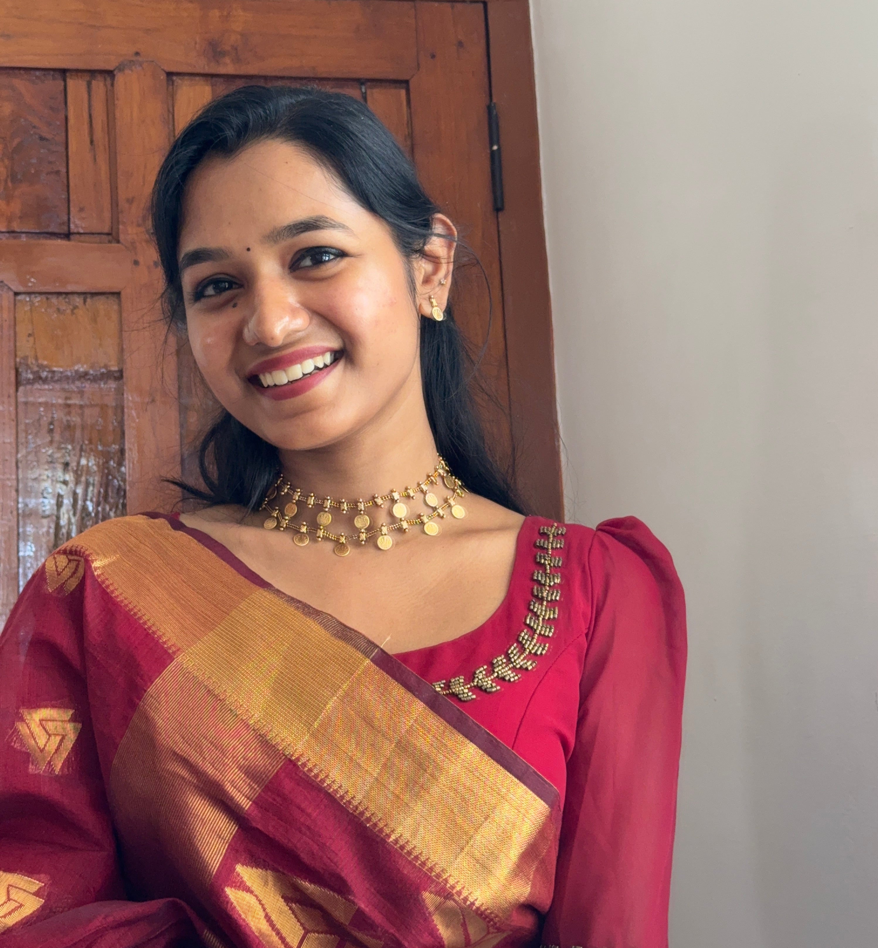 2 layer coin choker set