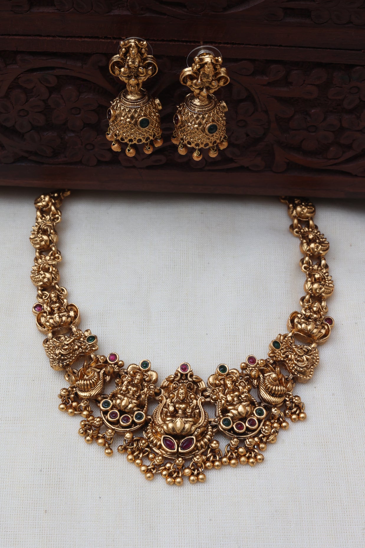 Laila necklace set-JS 0182