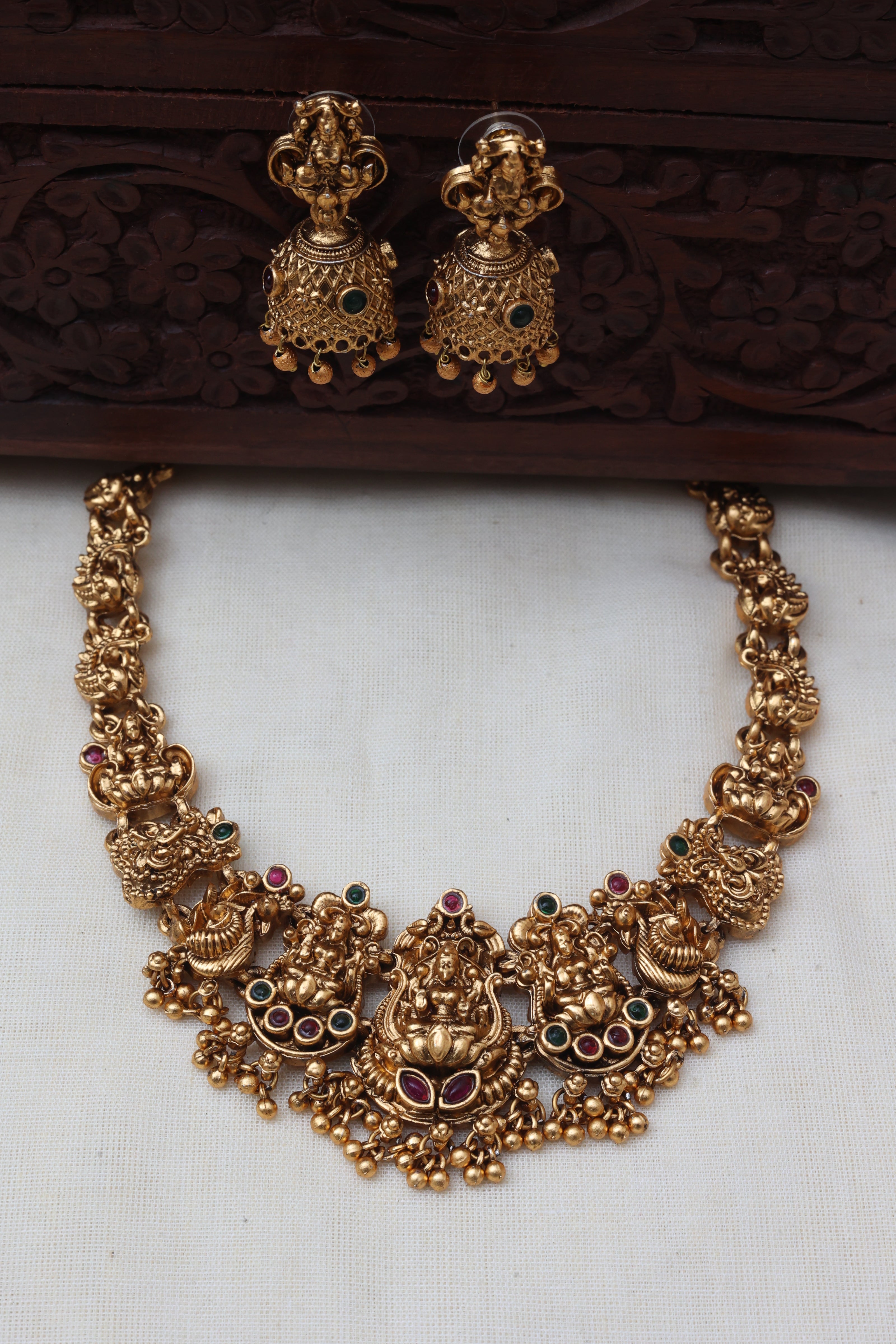 Laila necklace set-JS 0182