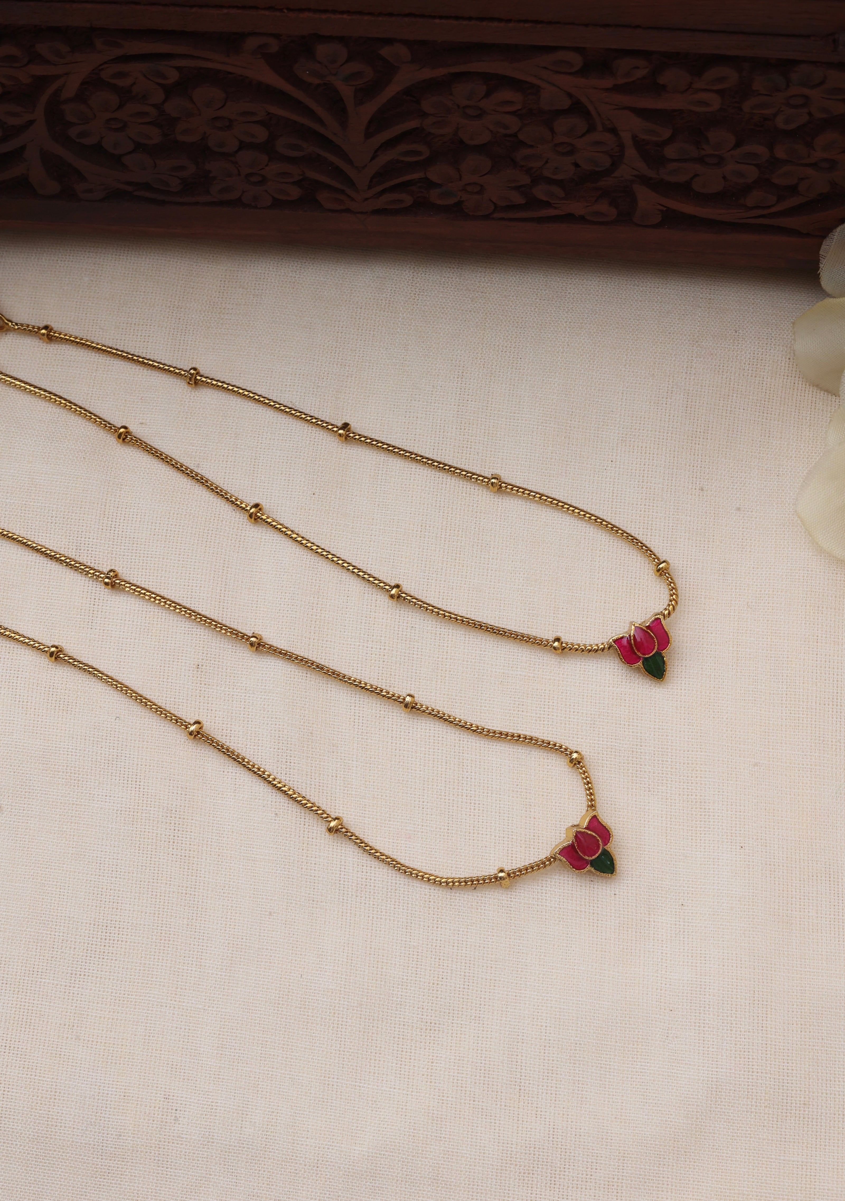 Flower Anklet