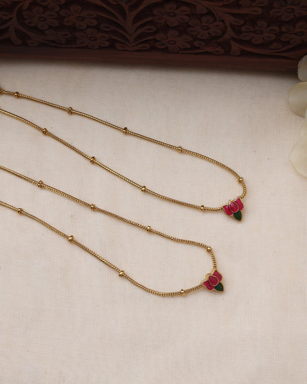Flower Anklet