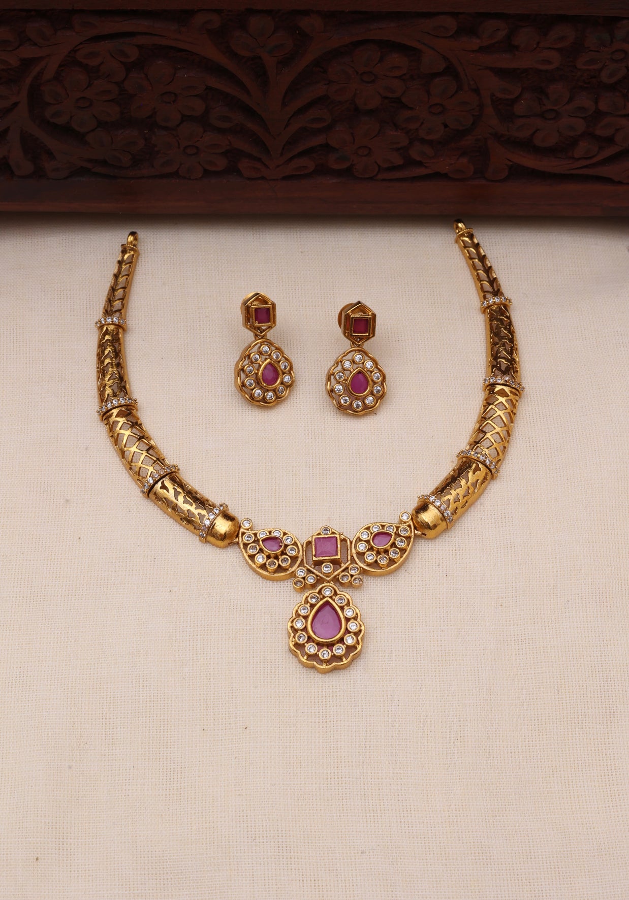 Asin necklace set-JS 0108